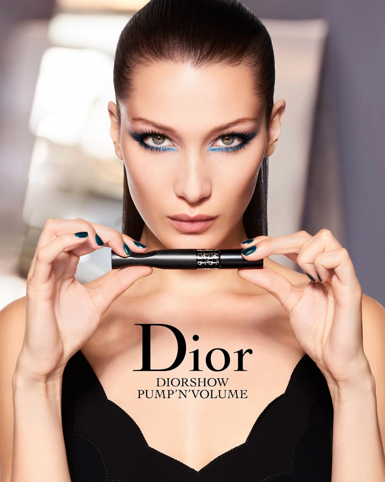Diorshow Bella Hadid, Dior 5 Couleurs New 2017, cienie Dior, paleta cieni Dior, Pump N Volume, tusz Diorshow