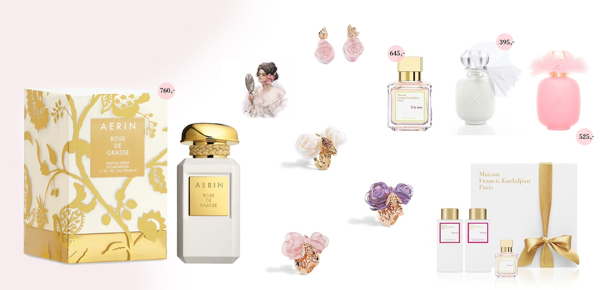 Perfumy różane, zapachy różane, róża w perfumach, Aerin Rose Grasse, Les Parfums de Rosine Ballerina 1, Franckis Kurkdjian