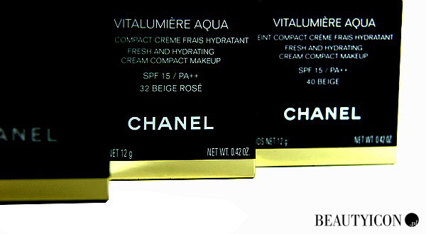Chanel Vitalumiere Aqua podkład w kompakcie