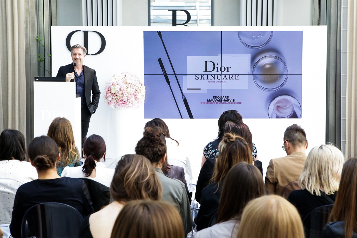 Dior Skincare, pielęgnacja Dior, Dior Event H15, Edouard Mauvis Jarvis