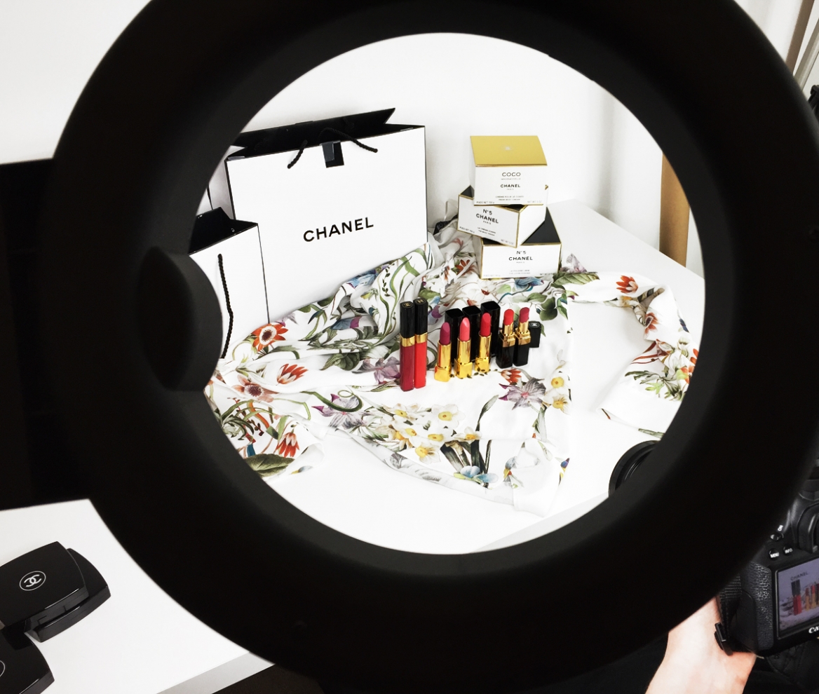 Zdjęcia kosmetyków Chanel Reverie Parisienne