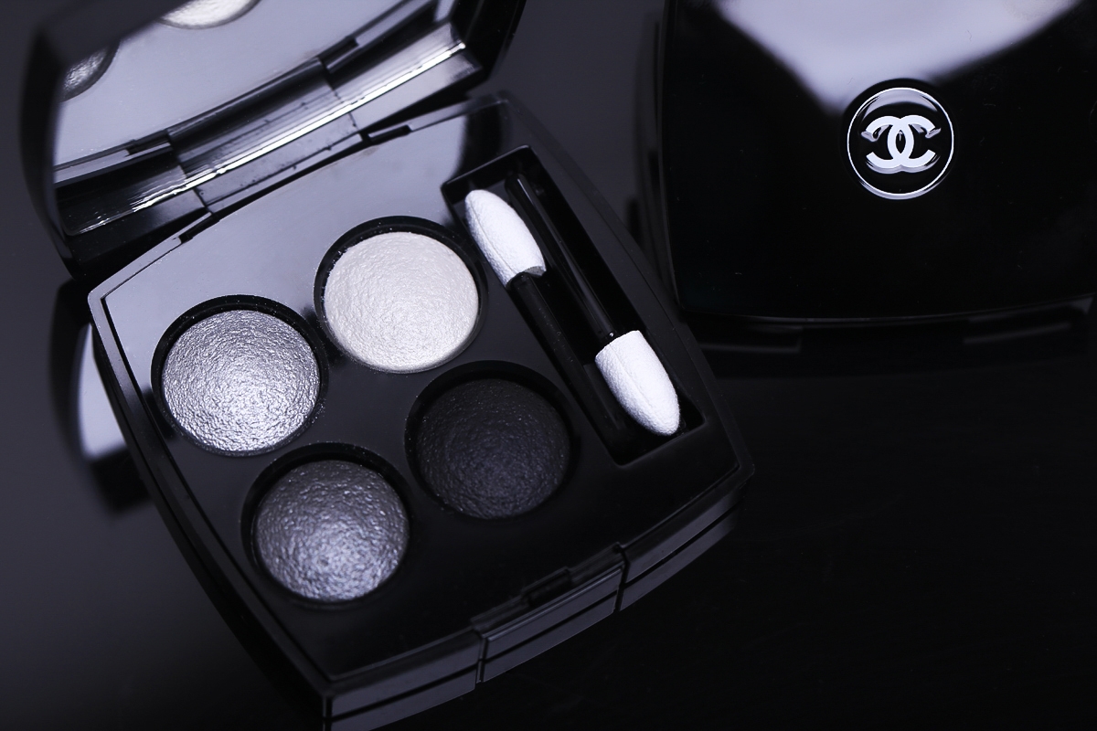 Chanel Blue Rhythm, Chanel Les 4 Ombres Tisse Smoky