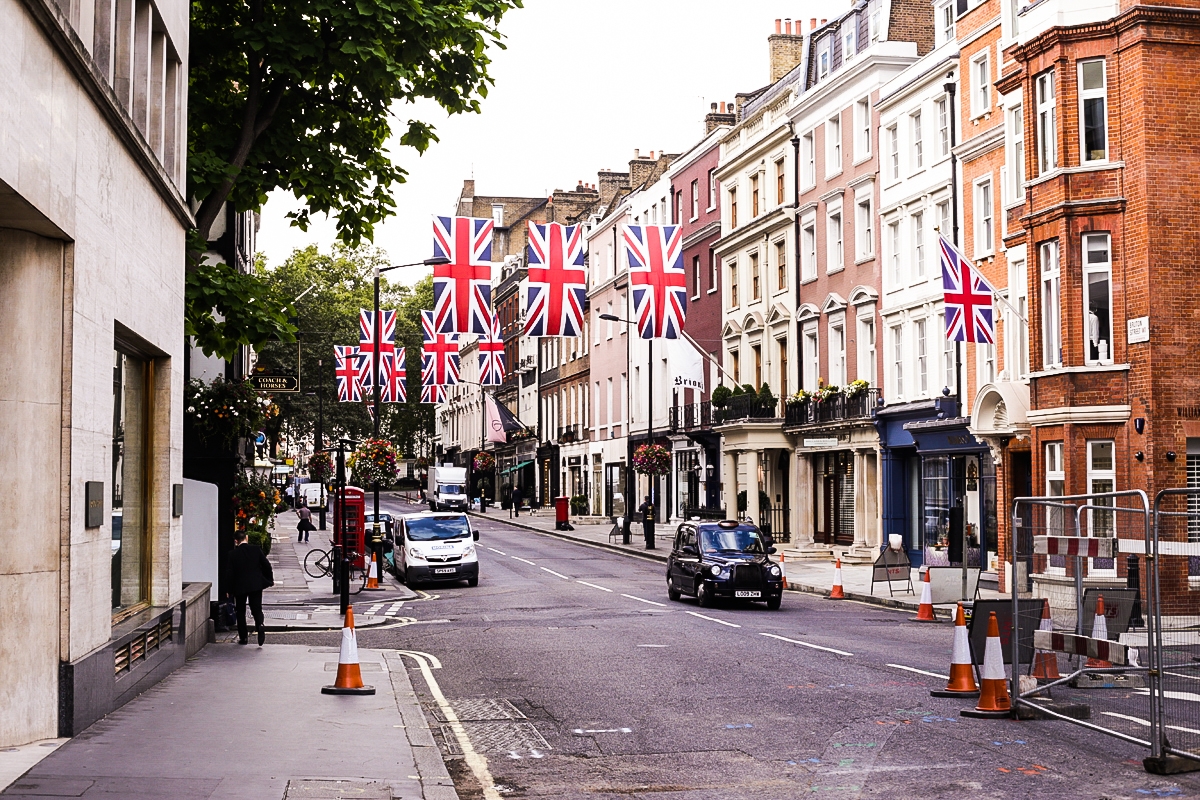 Okolice New Bond Street Londyn, London