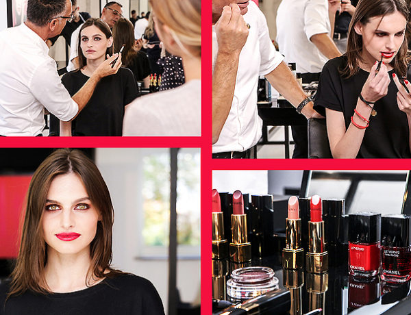 chanel lucia pica X le rouge collection n1